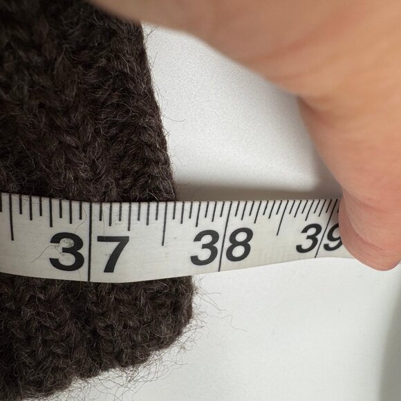 Dolce & Gabbana Brown Alpaca Wool Blend Knit Cardigan Women’s IT 40 (US 4-6) - Picture 6 of 6